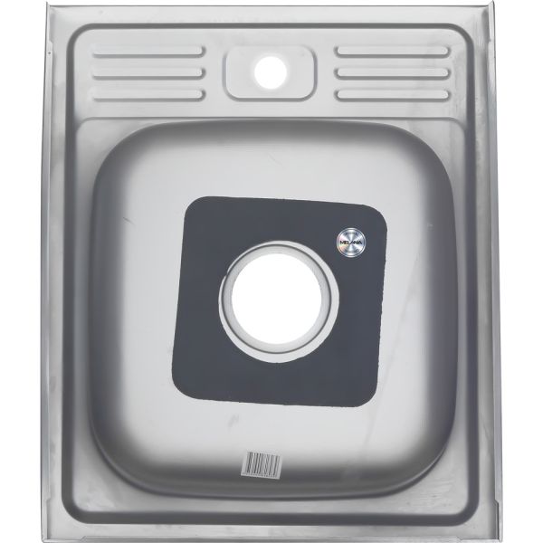 Мойка 5060 Melana 0,8/180 хром с сифоном (099D t*10)